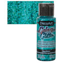 DecoArt Galaxy Glitter Paint - Aqua Meteor, 2 oz