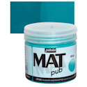 Pebeo Mat Pub Acrylic Paint - Turquoise Blue, 140 ml