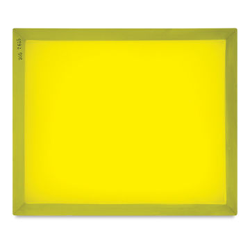 Speedball Screen Printing Frame - 305 Mesh, Yellow, 20" x 24"