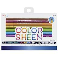 Ooly Color Sheen Metallic Marker Set