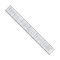 Westcott Wood Ruler with Single Metal Edge