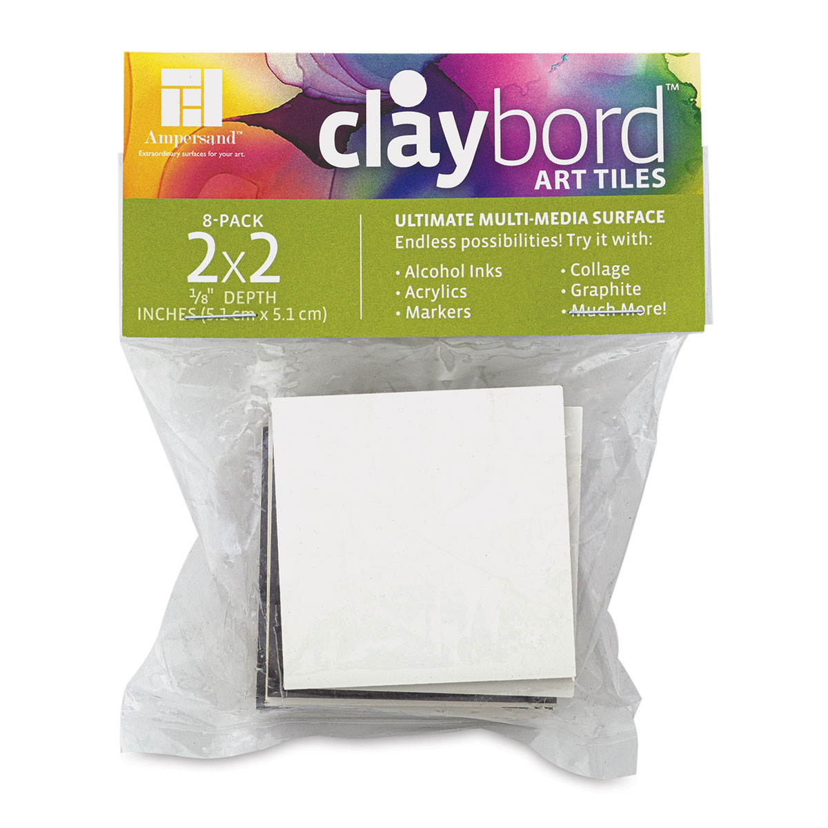 Ampersand Art Supply Museum Series Claybord, 1/8 Pulgadas De