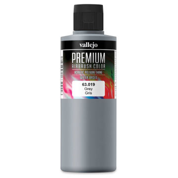 Vallejo Premium Airbrush Colors - 200 ml, Grey