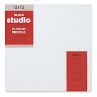 Blick Studio Stretched Cotton Canvas - Museum Profile, 12" x 12"