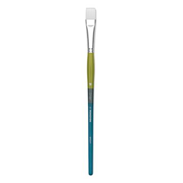 Open in modal - Princeton Snap! White Taklon Brush - Bright, Long Handle, Size 10