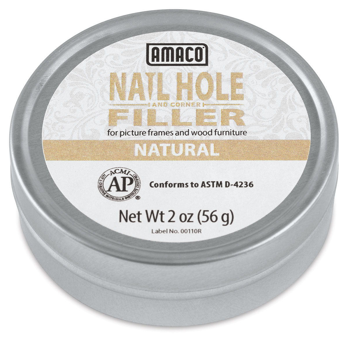 Amaco Nail Hole And Corner Filler - 2 Oz, Natural | BLICK Art Materials