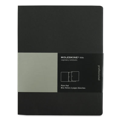 Moleskine Folio Pad with 3-holes - Blank, 11" x 8-1/2", 96 Pages