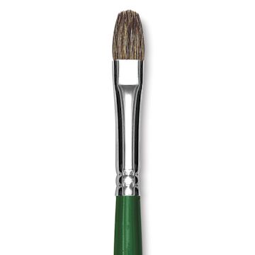 Open in modal - Blick Economy Sable Brush - Filbert, Long Handle, Size 10 close up