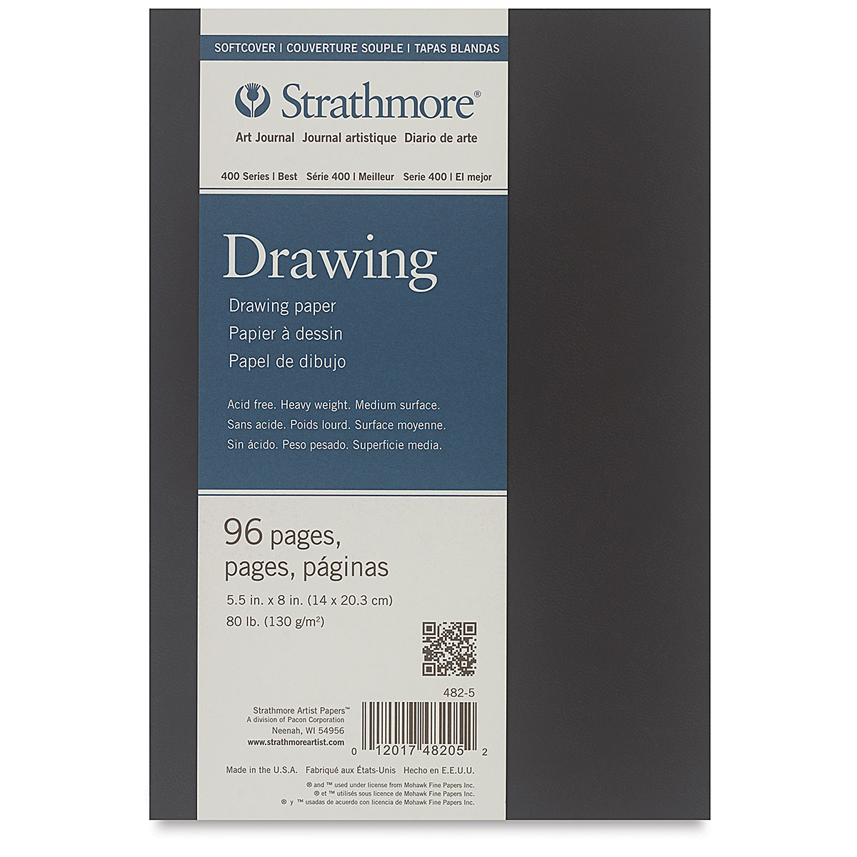 Strathmore Softcover 400 Series Drawing Art Journal - 8