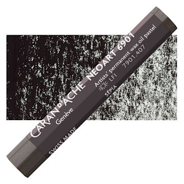 Open in modal - Caran d’Ache Neoart 6901 Pastel - Sepia, pastel and swatch