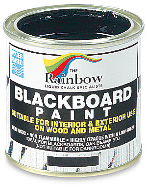 Rainbow Blackboard Paint