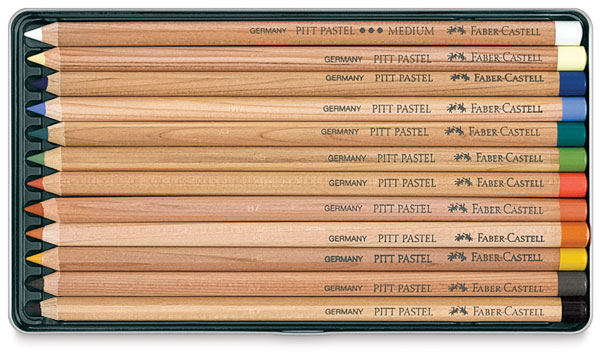 Faber-Castell Pitt Pastel Pencil: Tin of 36