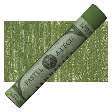 Open in modal - Sennelier Soft Pastel - Olive Green 237 pastel and swatch