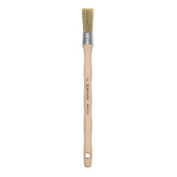 Escoda Natural Bristle Brushes - Round Square, Size 2, Long Handle