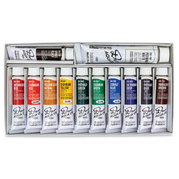 Holbein Duo Aqua Water Soluble Oils - Elite Color Set, Set of 12 colors ...