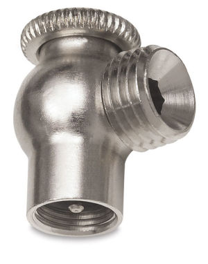 Paasche 3B Air Valve - closeup view of valve