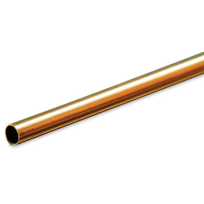 K&S Metal Tubing - Brass, Round, 1/4" Diameter, 36"
