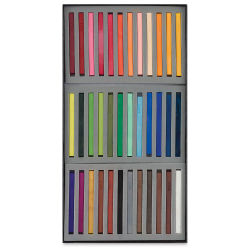Prismacolor NuPastel Color Sticks - Set of 36 Assorted Colors. Inner three trays of sticks.