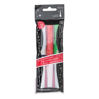 Kuretake Zig Wink of Stella Brush II Pens - Christmas Sparkle, Set of 3 (in the package)