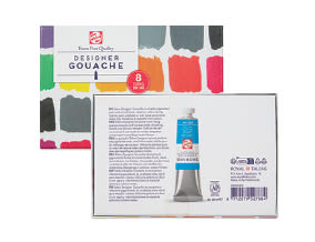 00826-1029-ROYAL TALENS GOUACHE-MXNG ST 8X20ML TUBES