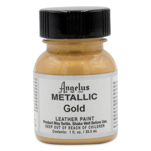 Angelus Acrylic Leather Paint: White 1oz - The Oil Paint Store