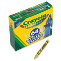 Crayola Ultra-Clean Washable Crayons - Regular, Set of 64