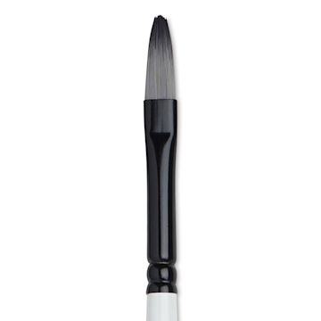 Open in modal - Winsor & Newton Artists’ Acrylic Brush - Filbert, Long Handle, Size 4