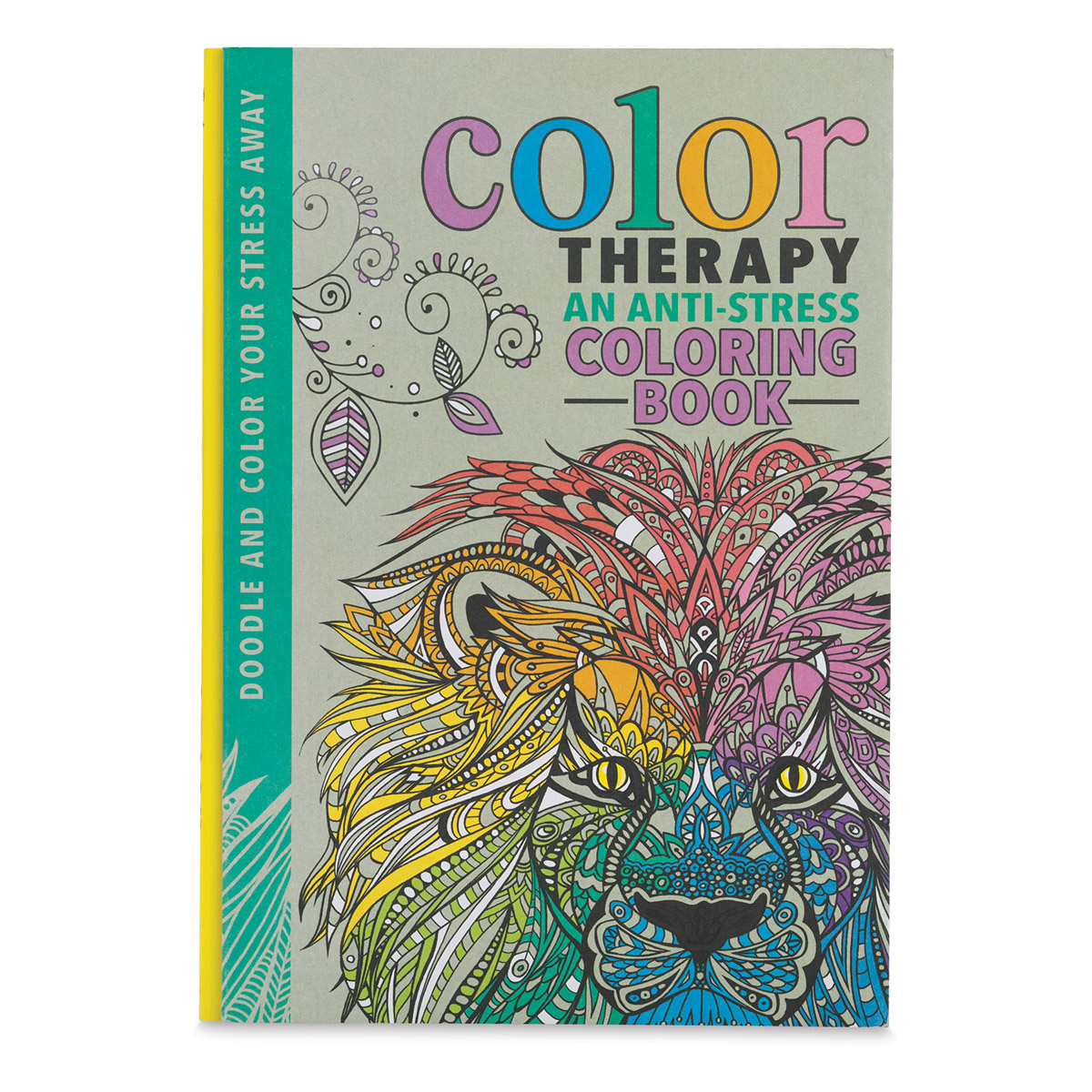 color therapy anti stress coloring book