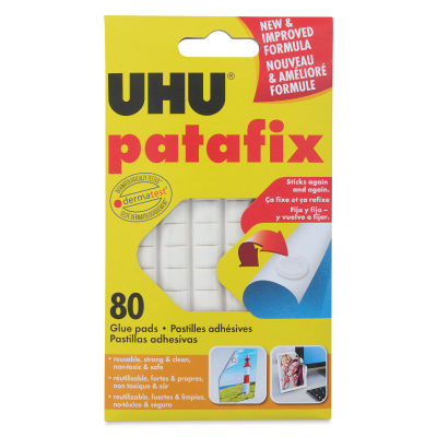 UHU Patafix Removable Adhesive Putty, front of the packaging