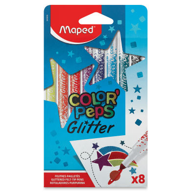 Maped Color'Peps Premium Glitter Markers