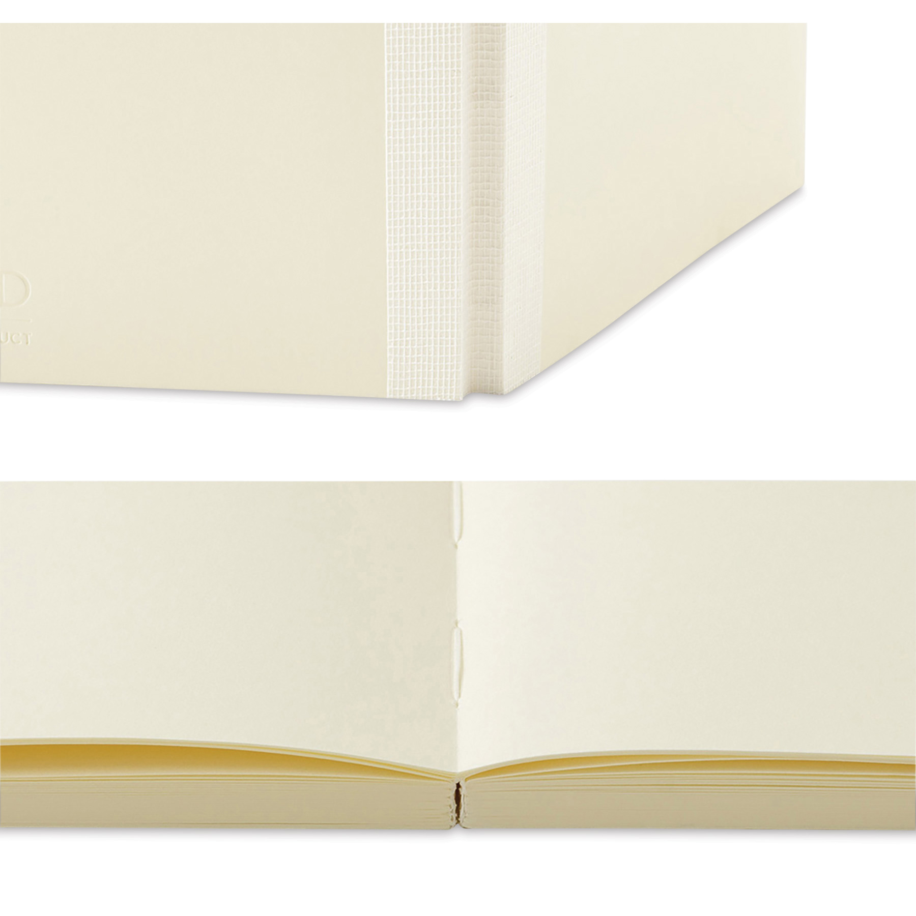 Midori MD Notebooks - A7, Blank, White | BLICK Art Materials