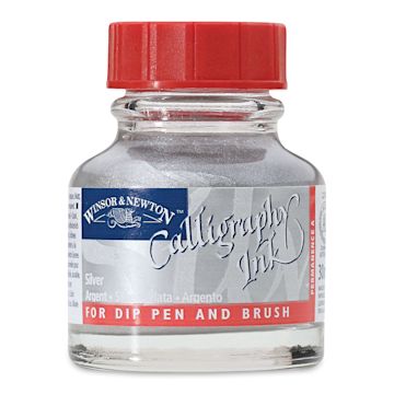 Open in modal - Winsor & Newton Calligraphy Ink - 30 ml, Silver