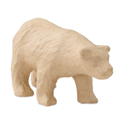 DecoPatch Medium Paper Mache Figure - Polar Bear