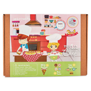 JackInTheBox 3-in-1 Activity Box Kit - The Lil Chef (front of box)