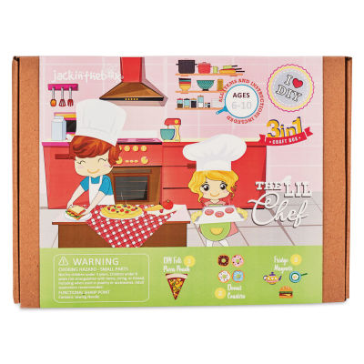 JackInTheBox 3-in-1 Activity Box Kit - The Lil Chef (front of box)
