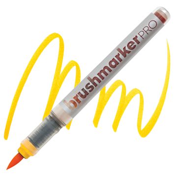 Open in modal - Karin Brushmarkers Pro Marker - Gold marker and swatch