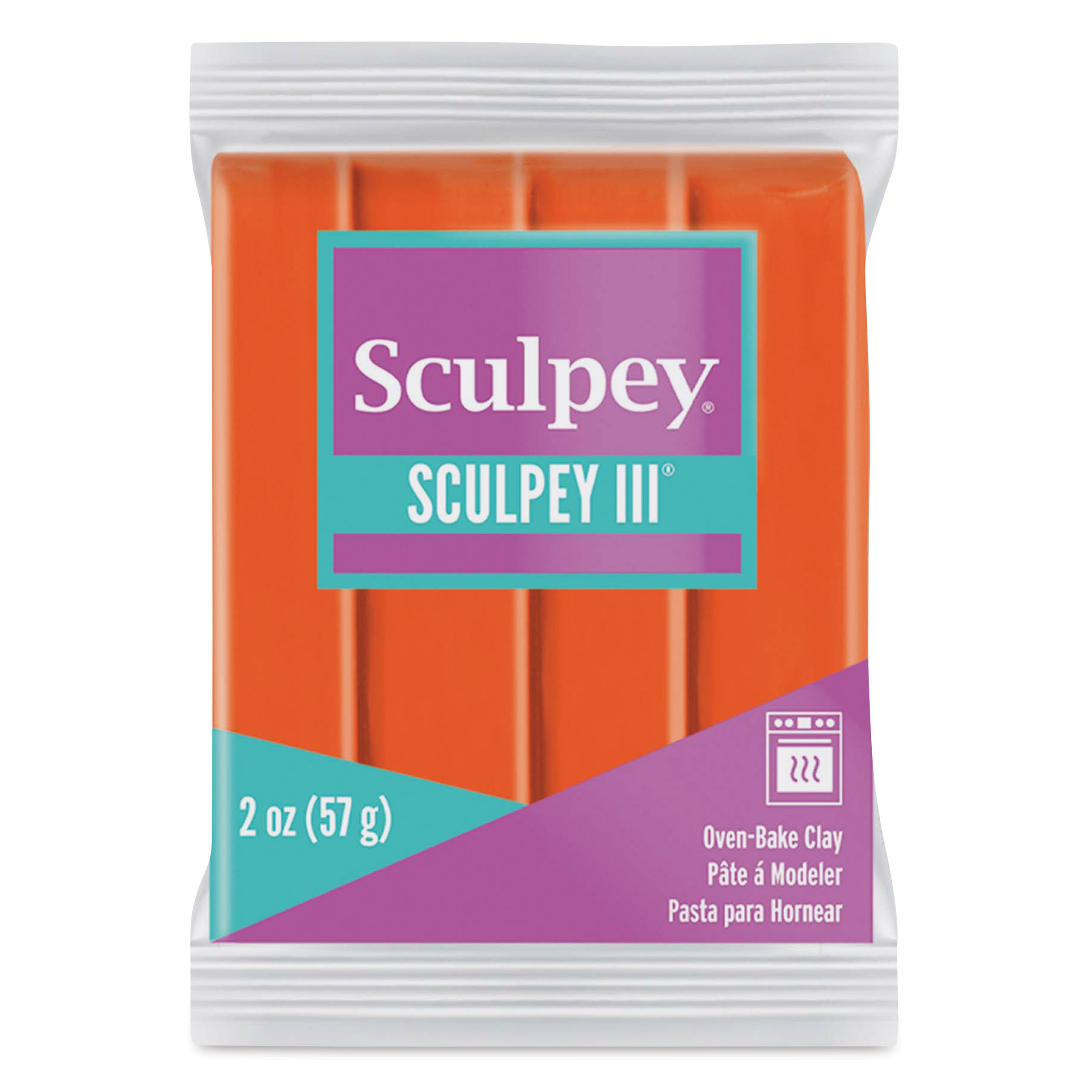 Sculpey III Polymer Clay 8 oz, Black