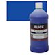 Blick Premium Grade Tempera - Blue, Quart (swatch and bottle)