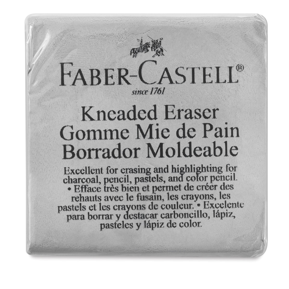 Faber-Castell knead Erasers - Drawing Art kneaded Erasers, Large