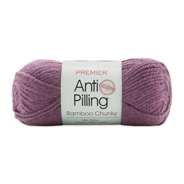 Open in modal - Premier Anti Pilling Bamboo Chunky Yarn - Plum Sorbet, 131 yds