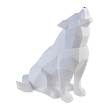 Papercraft World 3D Papercraft DIY Lamp Shade - Wolf | BLICK Art Materials