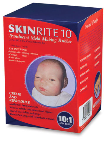 ArtMolds SkinRite 10 - Angled view of 1 pint package
