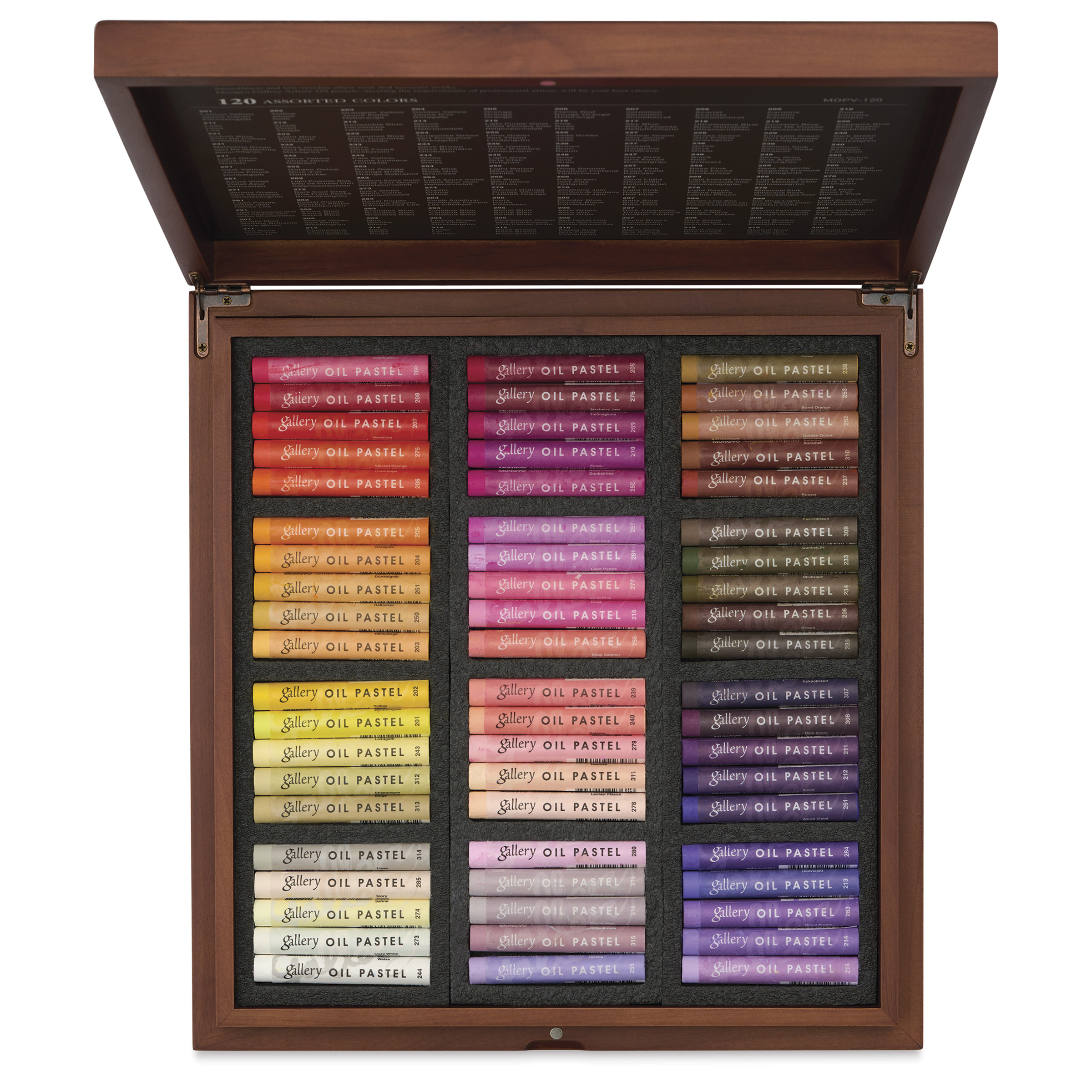 Mungyo Gallery Artists' Soft Oil Pastels - Set of 120