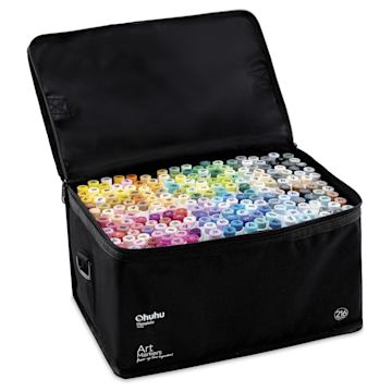 Open in modal - Ohuhu Honolulu B Dual Tip Marker Sets - Set of 216, Assorted, in packaging