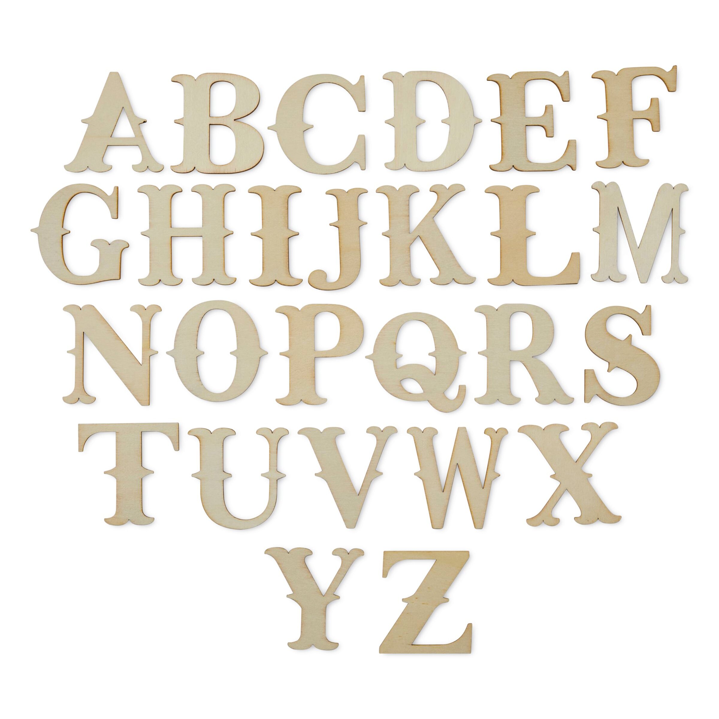 2 Lowercase Classic Serif Letters 26ct by Park Lane