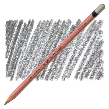 Derwent Professional Metallic Colored Pencil - Pewter