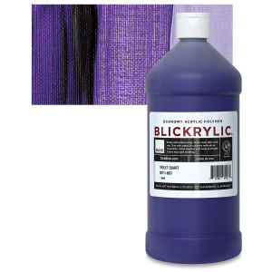 Blickrylic Student Acrylics - Violet, Quart