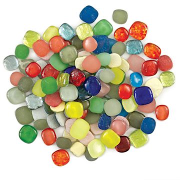 Open in modal - Diamond Tech Pebble Mixes - Pile of Royal Mix Pebbles shown