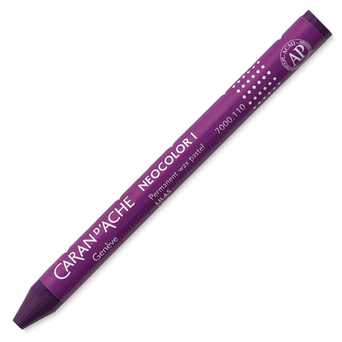 Neocolor I Crayons, L: 10 cm, thickness 8 mm, lilac (110), 10 pc