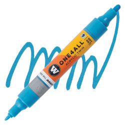 Molotow One4All Acrylic Twin Marker - Shock Blue